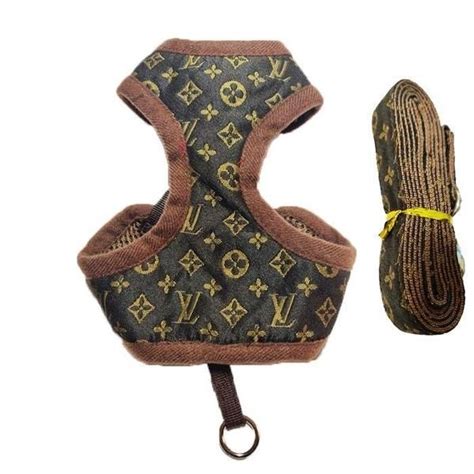 louis vuitton dog leashes|louis vuitton small dog harness.